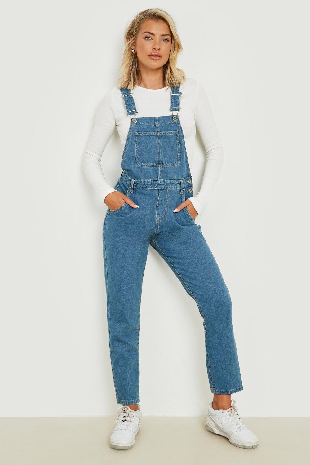 Boohoo dungarees hot sale